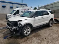 Ford salvage cars for sale: 2015 Ford Explorer XLT