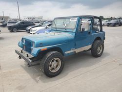 Jeep Wrangler Vehiculos salvage en venta: 1993 Jeep Wrangler / YJ