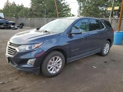 Salvage cars for sale at Denver, CO auction: 2018 Chevrolet Equinox LT