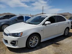 Salvage cars for sale at North Las Vegas, NV auction: 2016 Mitsubishi Lancer ES