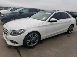 Mercedes-Benz salvage cars for sale: 2016 Mercedes-Benz C300