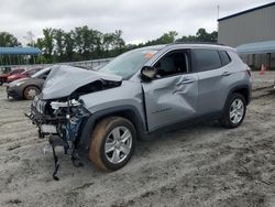 Jeep salvage cars for sale: 2022 Jeep Compass Latitude