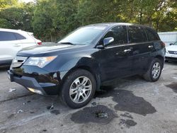 Acura Vehiculos salvage en venta: 2009 Acura MDX