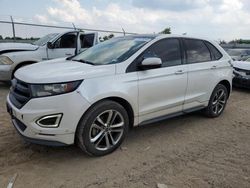 Salvage cars for sale at Houston, TX auction: 2016 Ford Edge Sport