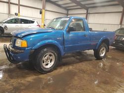 Salvage cars for sale at Pennsburg, PA auction: 2001 Ford Ranger