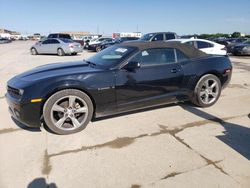 Salvage cars for sale at Grand Prairie, TX auction: 2011 Chevrolet Camaro LT