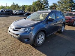 Salvage cars for sale at Denver, CO auction: 2013 Toyota Rav4 LE