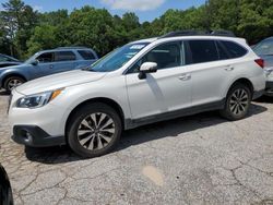 Salvage cars for sale from Copart Austell, GA: 2015 Subaru Outback 2.5I Limited