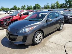 Salvage cars for sale at Bridgeton, MO auction: 2012 Mazda 3 I