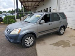 Salvage cars for sale at Tanner, AL auction: 2006 Honda CR-V EX