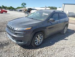 Salvage cars for sale at Hueytown, AL auction: 2015 Jeep Cherokee Limited