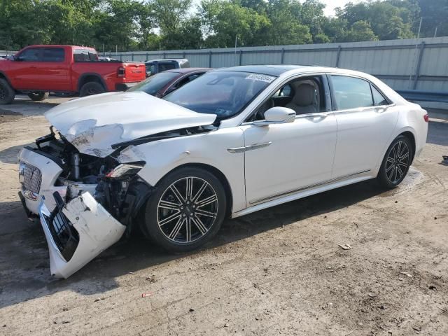 2019 Lincoln Continental Reserve