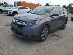 Honda cr-v ex salvage cars for sale: 2018 Honda CR-V EX