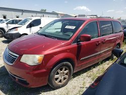 Salvage cars for sale from Copart Dyer, IN: 2013 Chrysler Town & Country Touring