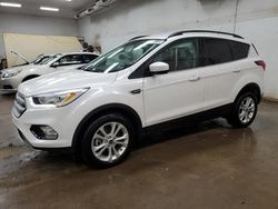 Salvage cars for sale at Davison, MI auction: 2019 Ford Escape SEL