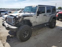 Jeep salvage cars for sale: 2015 Jeep Wrangler Unlimited Sport