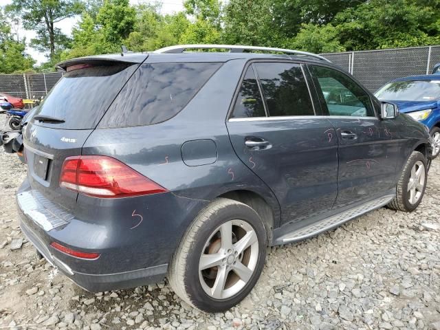 2016 Mercedes-Benz GLE 350 4matic