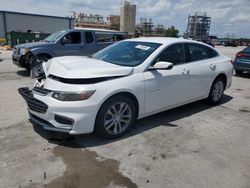 Salvage cars for sale at New Orleans, LA auction: 2018 Chevrolet Malibu LT