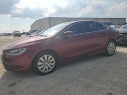 Salvage cars for sale at Haslet, TX auction: 2016 Chrysler 200 LX