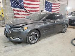 Salvage cars for sale at auction: 2017 Ford Fusion SE Hybrid