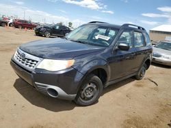 Vehiculos salvage en venta de Copart Brighton, CO: 2011 Subaru Forester 2.5X