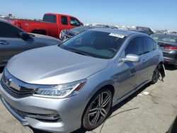 Salvage cars for sale at Martinez, CA auction: 2017 Honda Accord Touring