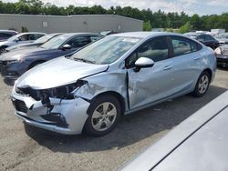 Chevrolet Cruze ls Vehiculos salvage en venta: 2017 Chevrolet Cruze LS