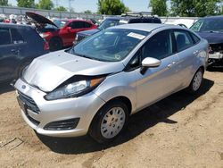 Salvage cars for sale at Elgin, IL auction: 2017 Ford Fiesta S