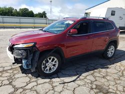 Salvage cars for sale at Rogersville, MO auction: 2015 Jeep Cherokee Latitude