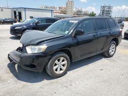 Salvage cars for sale at New Orleans, LA auction: 2010 Toyota Highlander