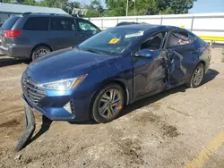 Salvage cars for sale at Wichita, KS auction: 2019 Hyundai Elantra SEL