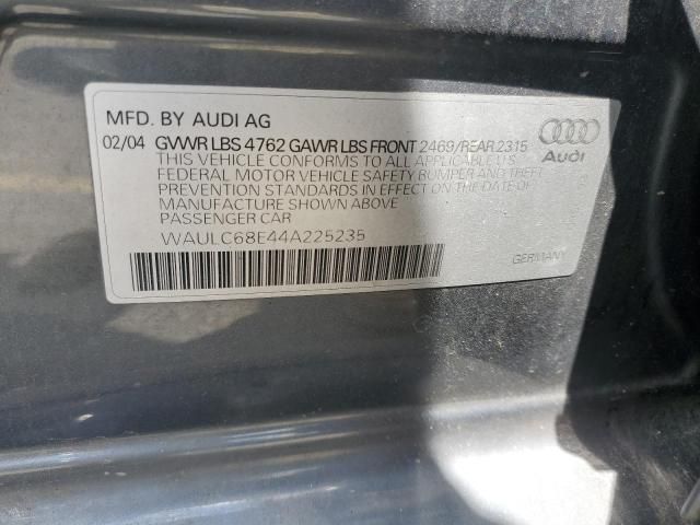 2004 Audi A4 1.8T Quattro