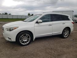 Salvage cars for sale at Houston, TX auction: 2014 Infiniti QX60 Hybrid