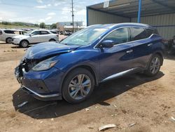 Nissan Murano Platinum salvage cars for sale: 2022 Nissan Murano Platinum