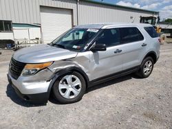 Vehiculos salvage en venta de Copart Leroy, NY: 2014 Ford Explorer Police Interceptor