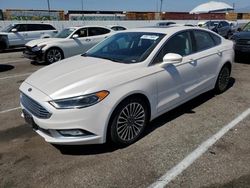 Ford Fusion se salvage cars for sale: 2017 Ford Fusion SE