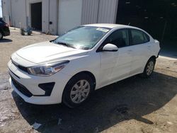 Salvage cars for sale at Jacksonville, FL auction: 2022 KIA Rio LX