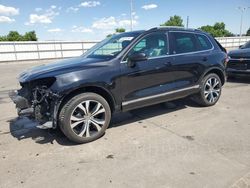 Volkswagen salvage cars for sale: 2017 Volkswagen Touareg Wolfsburg