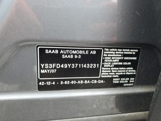 2007 Saab 9-3 2.0T