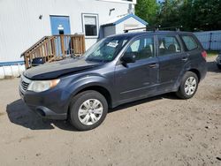Salvage cars for sale at Lyman, ME auction: 2009 Subaru Forester 2.5X