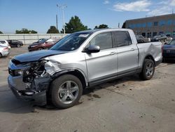 Salvage cars for sale at Littleton, CO auction: 2021 Honda Ridgeline RTL