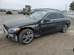 Mercedes-Benz salvage cars for sale: 2018 Mercedes-Benz C300