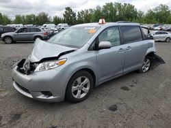 Salvage cars for sale at Portland, OR auction: 2014 Toyota Sienna LE