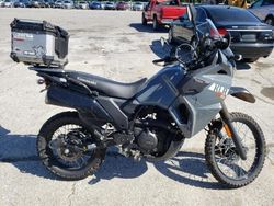 Salvage motorcycles for sale at Rogersville, MO auction: 2023 Kawasaki KL650 G