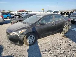 Salvage cars for sale at Cahokia Heights, IL auction: 2017 KIA Forte LX