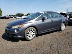 Honda Civic EXL salvage cars for sale: 2012 Honda Civic EXL