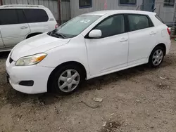 Toyota salvage cars for sale: 2009 Toyota Corolla Matrix