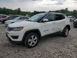 Salvage SUVs for sale at auction: 2018 Jeep Compass Latitude