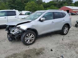 Salvage cars for sale at Mendon, MA auction: 2016 Nissan Rogue S
