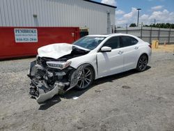 Acura Vehiculos salvage en venta: 2020 Acura TLX Technology